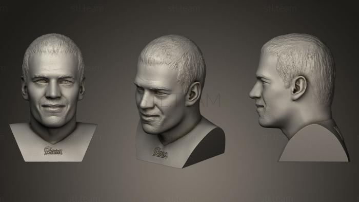 3D модель Том Брэди (STL)